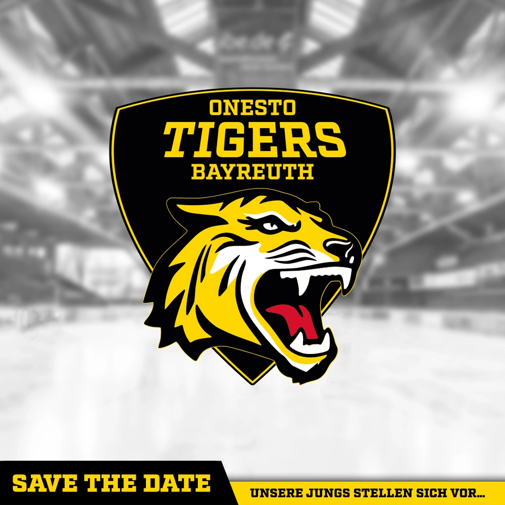 Beitragsbild zur Mannschaftsvorstellung der onesto Tigers Bayreuth am 06.09.2025