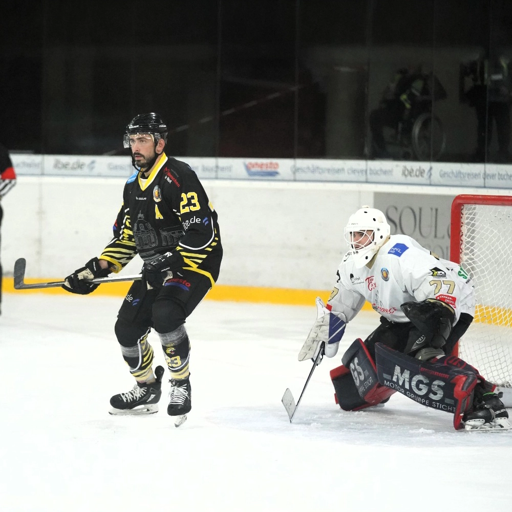 Aidan Brown beim Spiel gegen die TecArt Black Dragons Erfurt