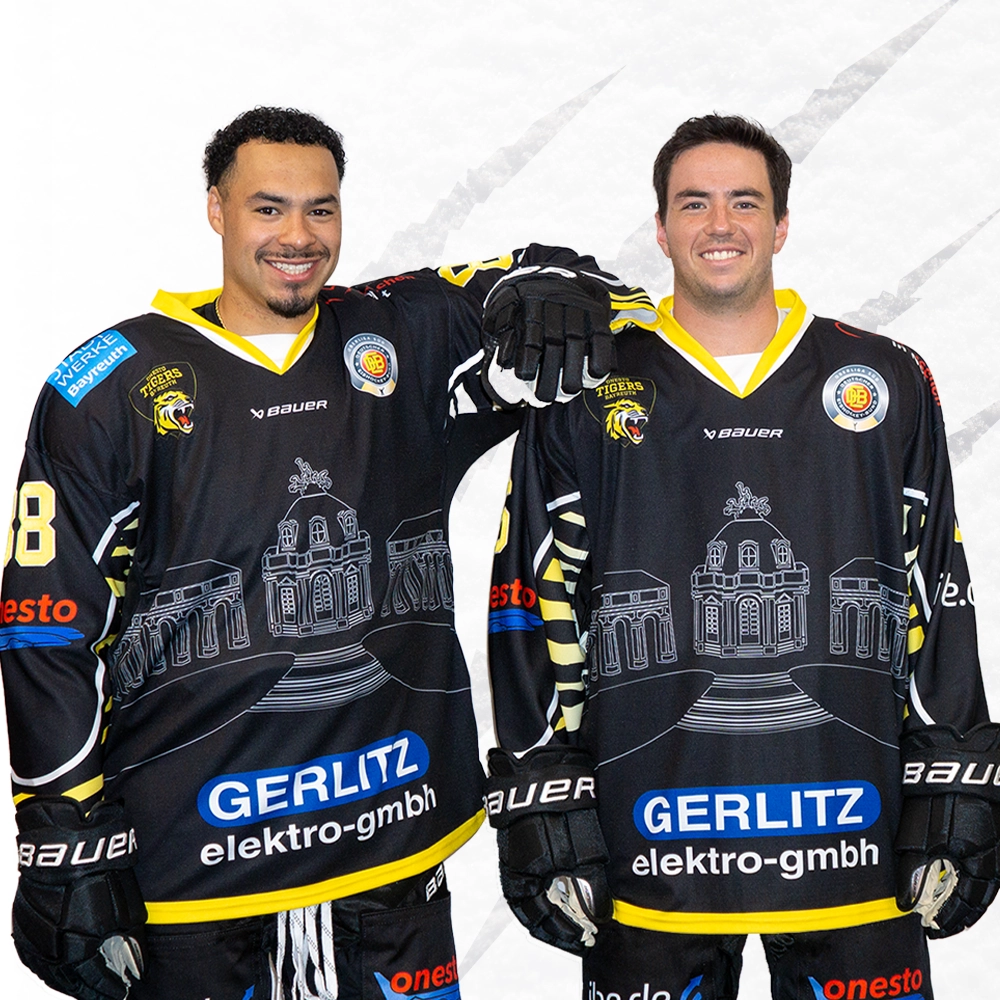 Das Heimtrikot der onesto Tigers Bayreuth.