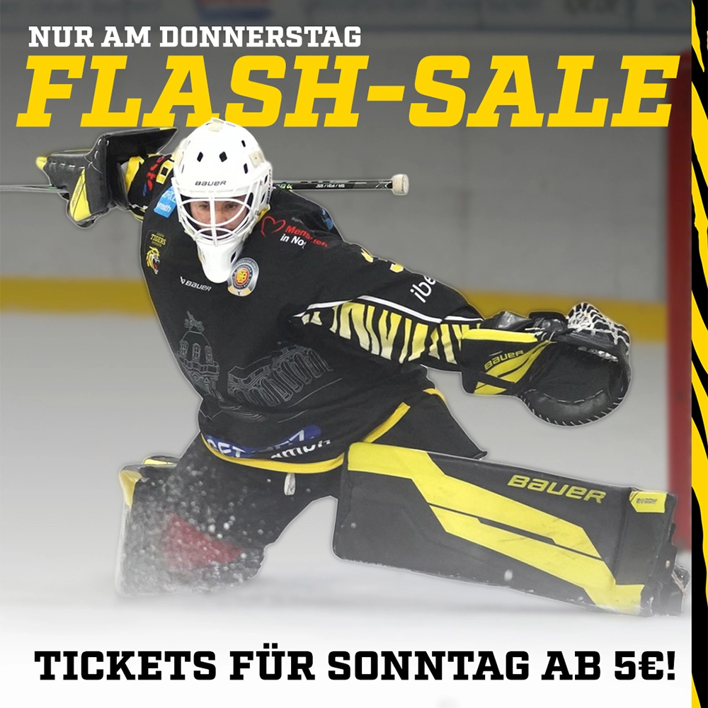 Flash-Sale für Tickets am Sonntag