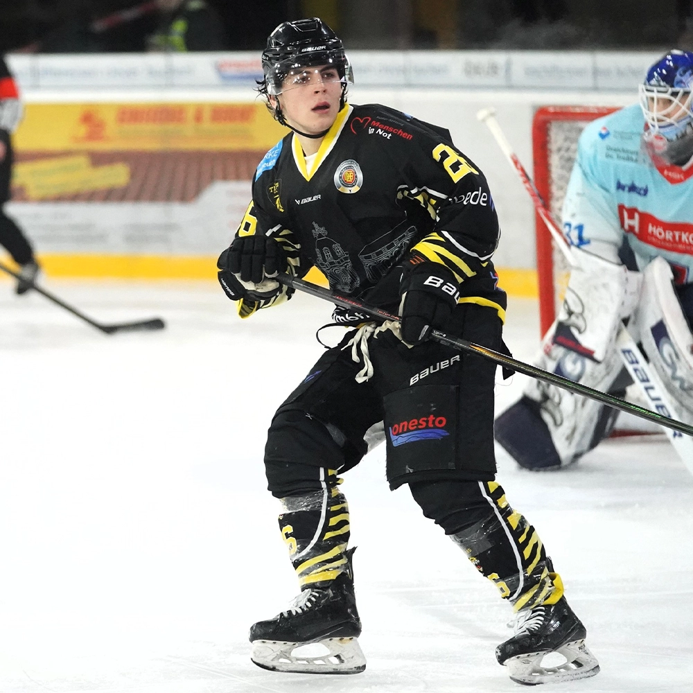 Lenny Habeck im Trikot der onesto Tigers