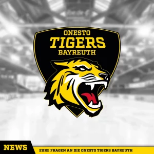 Beitragsgrafik zu Fragen an die onesto Tigers Bayreuth